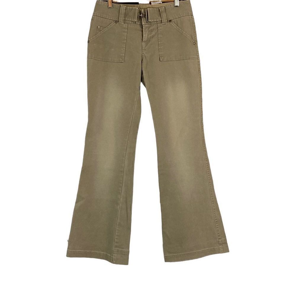 Periscope Taupe Flare Leg Jeans Size 3